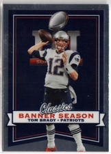 2022 Panini Classics Football Banner Season #BS-2 Tom Brady