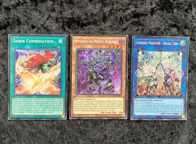 COMBINED MANEUVER - ENGAGE ZERO! SECRET RARE L26D-ENS33 Plus ENM04/ENS33 YUGIOH
