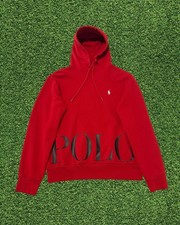 Red Polo Raplph Lauren Sweatshirt Men's Small