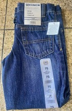 Boys Cinch White Label, Slim-Fit, Straight-Leg, Mid-Rise, Relax-Fit, Size 7S