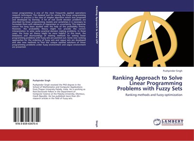 Ranking Approach to Solve Linear Programming Problems with Fuzzy Sets Pushpinder