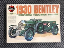 Airfix 1/12 1930 Bentley 4 1/2 Litre Supercharged Vintage Model Car Kit 20440