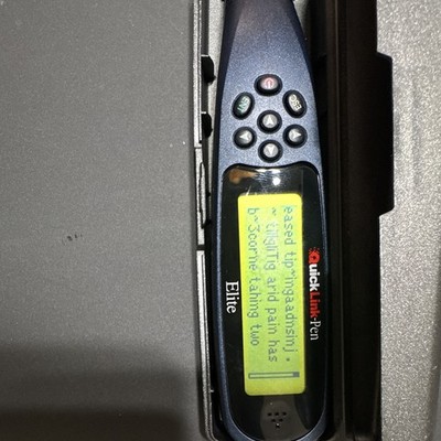 Wizcom Quicklink Pen Elite Handheld Scanner
