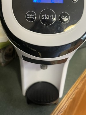 Baby Brezza Travel Size Formula Pro Mini Maker White/Black Bottle Machine