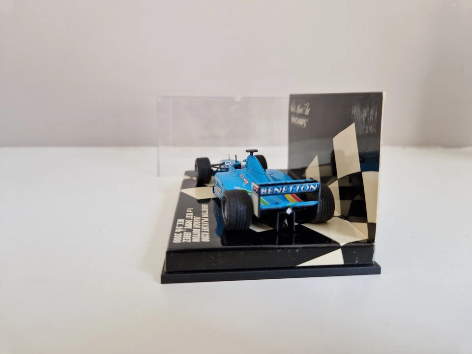 Pulsante Minichamps 1/43 Benetton Renault B200 J. - Test Jerez 2000 - 433000111 - Immagine 4 di 4