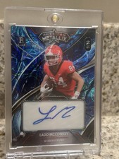 Wild Card 2023 American Metallix Ladd McConkey Rookie Auto /10 Georgia RC