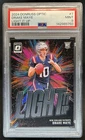 2024 Panini Donruss Optic Drake Maye Light It Up RC Rookie #7 Patriots PSA 9