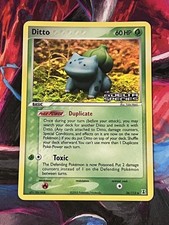Ditto (Bulbasaur) 36/113 EX Delta Species Reverse Holo Yuka Morii Pokemon Card on eBay
