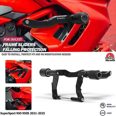 Verkleidung Crash Pad Fallschutz für Ducati SuperSport 950 950S 2021-2025