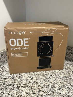 Fellow Ode Brew Grinder Gen 2 - Black (D1211MB-US-SB). Pre-owned