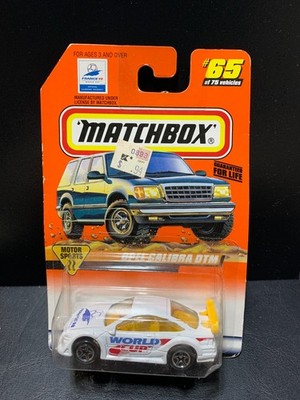 Matchbox #65 Opel Calibra DTM World Cup 1998 Diecast Race Car