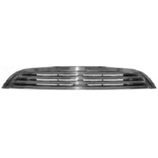 K�hlergrill Grill f�r BMW Mini R50 R52 R53 Bj. 01-07 chrom/schwarz