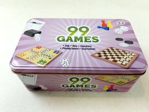 99 Juegos Lata de Viaje COMPLETA con Instrucciones y Hojas de Puntuación ZD Trading 624