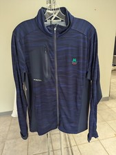 NWT MEN'S ZERO RESTRICTION WAVE HYBRID JACKET, SIZE: S, COLOR: NAVY M6 