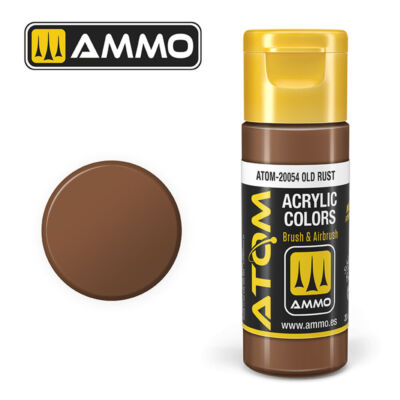 Ammo MIG ATOM-20054 - ATOM COLOR Old Rust 20ml - Neu