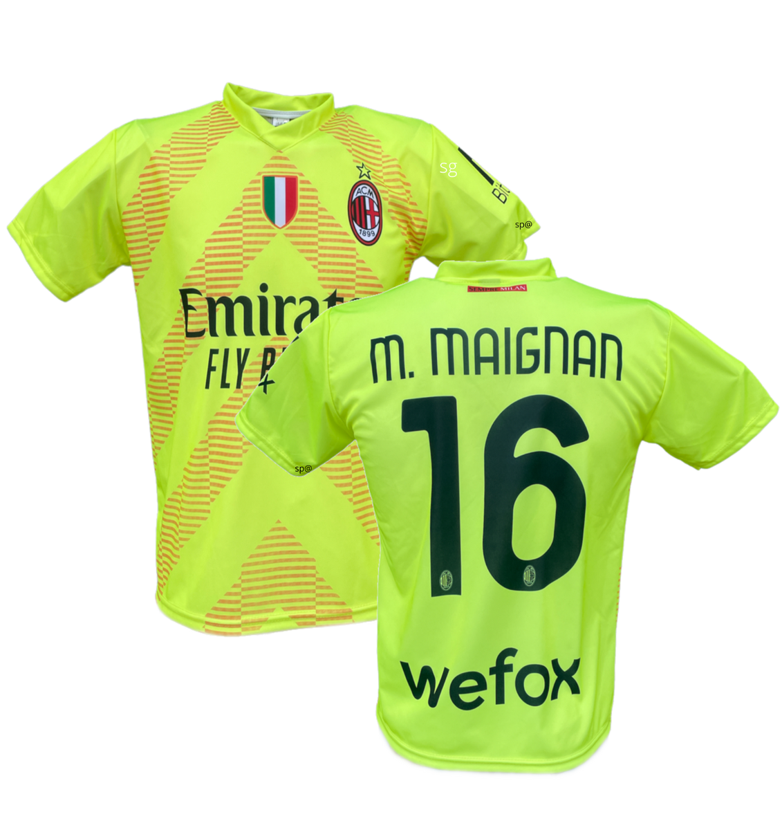 COMPLETO MILAN MAIGNAN 16 UFFICIALE AUTORIZZATA 2022-2023