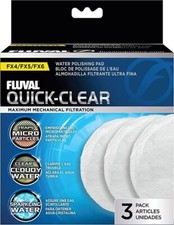 Aquarium, Fluval Fine FX5/6 Water Polishing Pad 3 Pack
