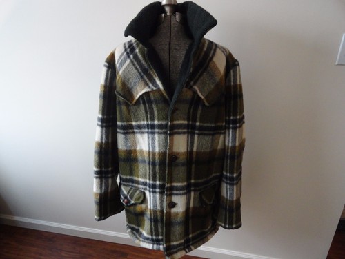 Vintage Trego's Westwear Plaid Jacket 50s 60s Western Rancher Rockabilly XL - Picture 2 of 12