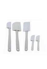 Spatula Set 5 X Assorted Spatula Set 25 cm Plastic Spatula Baking Tools Kitchen