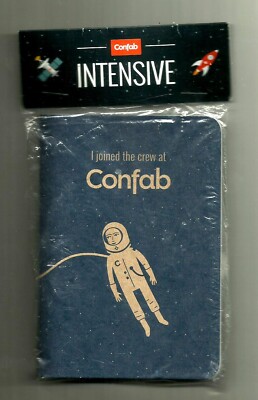 2015 CONFAB CONVENTION Material: NEW: Journal, 2 Buttons, Sticker: Intensive