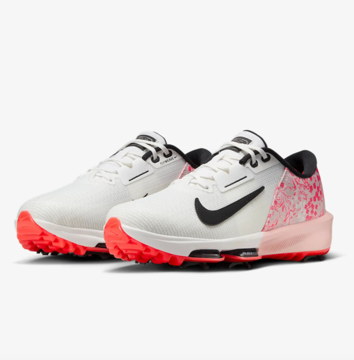 Nike Air Zoom Infinity Tour 2 Wide White Pink Bloom Golf Shoes