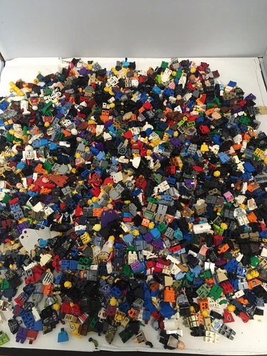 Lego 1/16 Lb Bulk -Star Wars Marvel DC City Ninjago minifigures bulk #E2