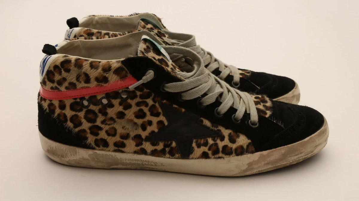 Leopard golden goose 2025 sneakers womens