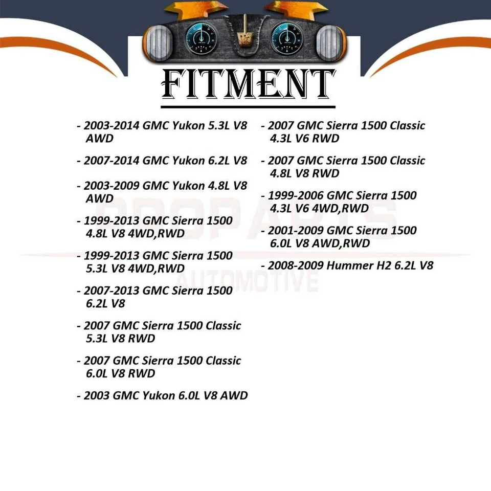 Насос гидроусилителя руля 1x для GMC Yukon XL 1500 6,0 л 2007-2009 - Изображение 4 из 4