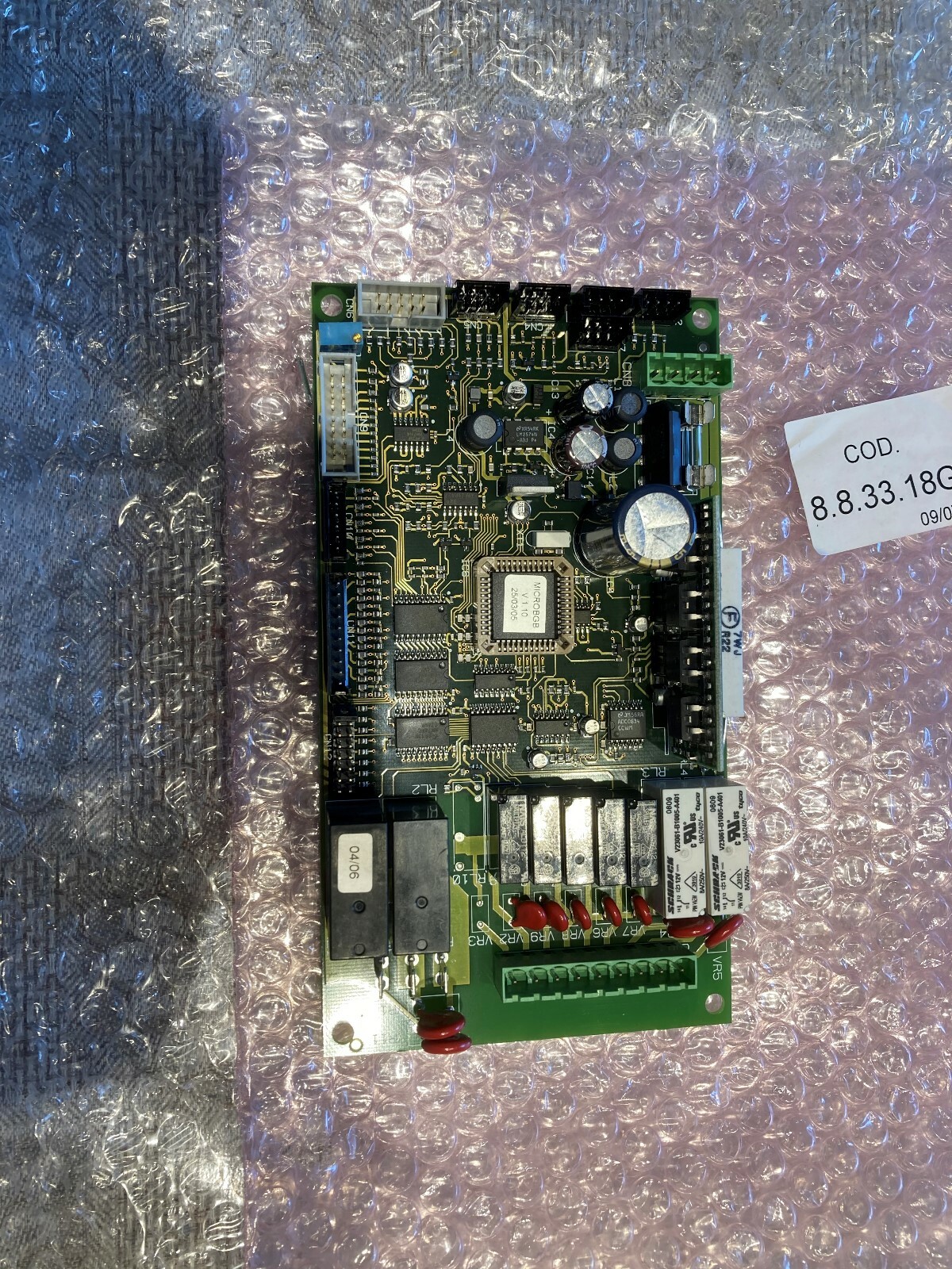 70023 electronic card main pcb dacor cm42p build-in coffee system espresso mach.