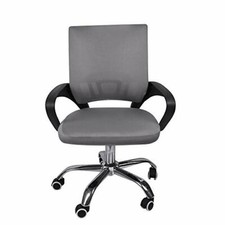 Deisy Dee Universal Mid Back Office Chair Cover, C150 Grey 3-Pack