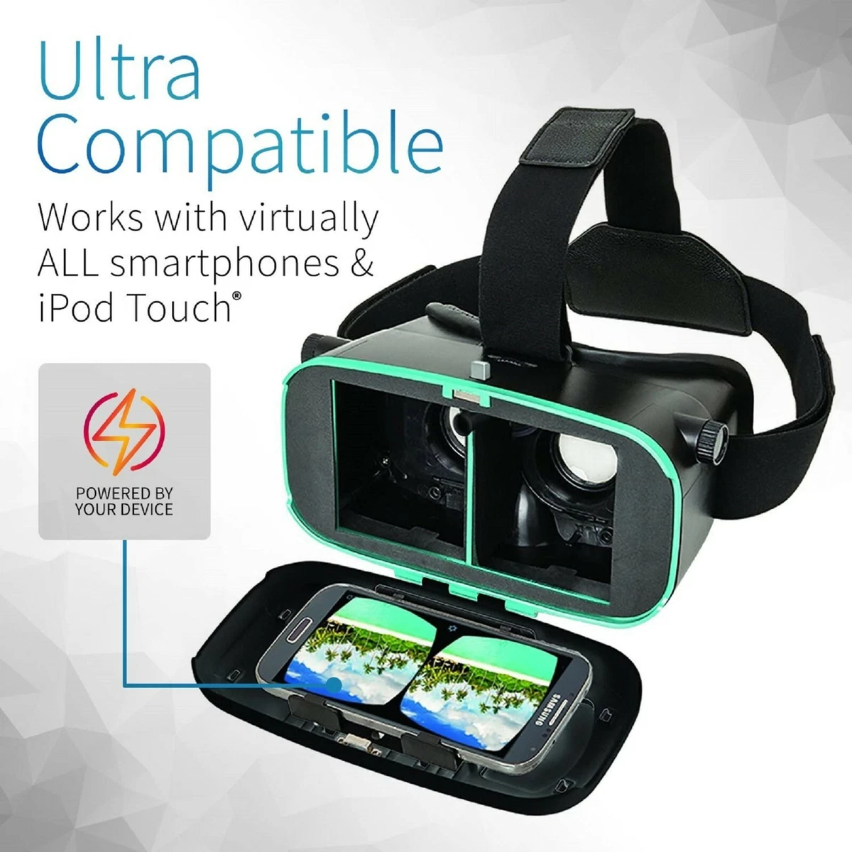 Lentes De Realidad Virtual 3d Vgr Para Smartphone 5 A 7 PuLG — MdeOfertas