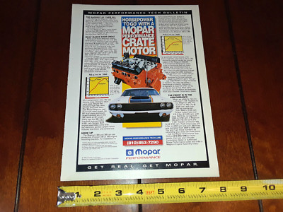 1996 MOPAR PERFORMANCE ORIGINAL AD