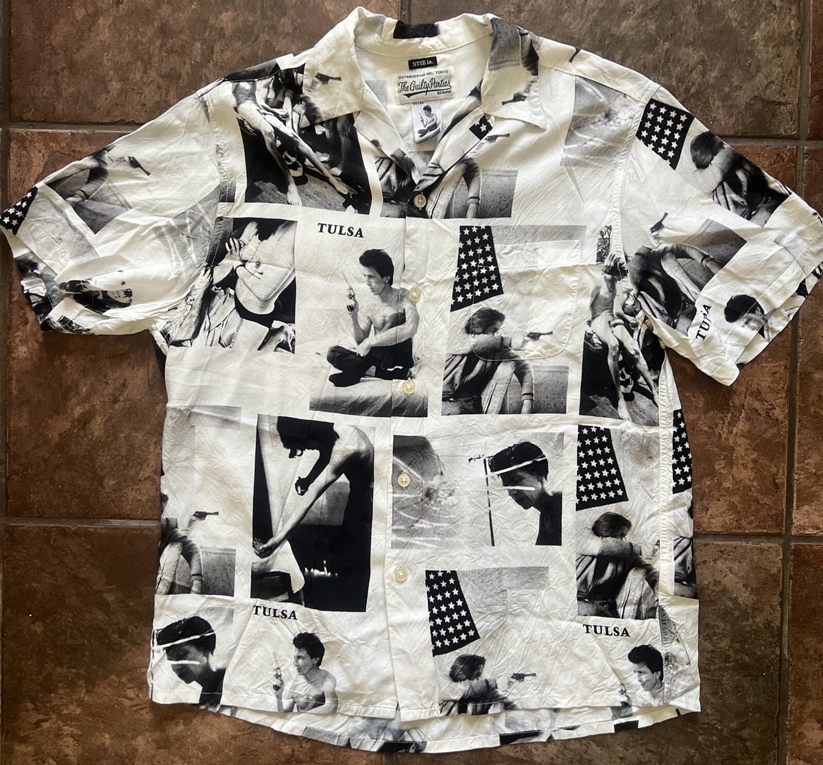 Wacko Maria Guilty Parties Larry Clark Tulsa Button Up Shirt Wacko Maria Guilty Parties Larry Clark Tulsa Button Up Shirt