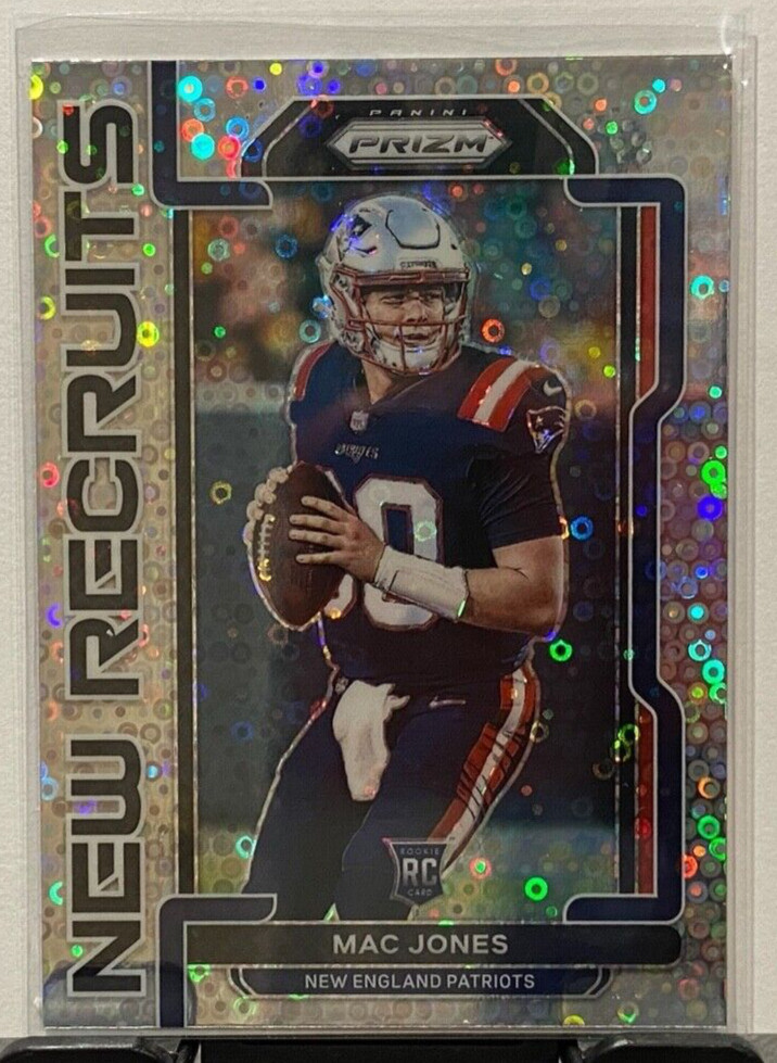 2021 Panini Prizm Football New Recruits Disco Rookie Mac Jones RC #NR-5