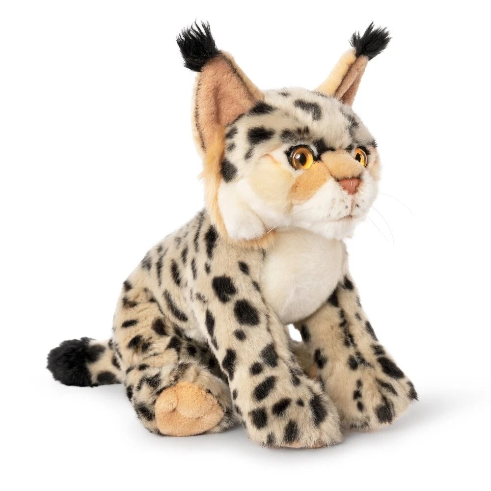 Living Nature Lynx Plush Soft Toy 25cm Stuffed Animal eBay