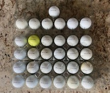 31 Used Titleist Pro V1x Golf Balls - Some Left Dash