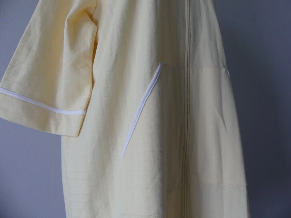 NWT Classic Elements Hooded Robe Womens LARGE Full Zip Textured Coastal Cottage - Image 3 of 4