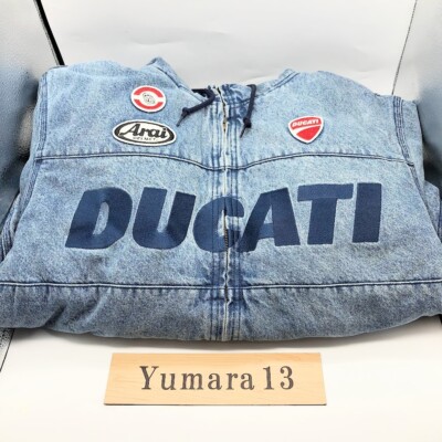 Supreme x Ducati Hooded Racing Jacket SS24 Black Red Blue 3colors Size S-XXL