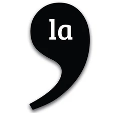 Magnet Me Up Comma La Kamala Harris 2024 Magnet for The People, 6"x3.5"- Black