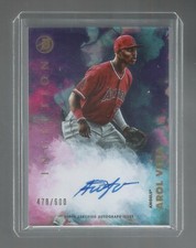 2021 Topps Bowman Inception Arol Vera Auto Autograph 478/600 Los Angeles Angels