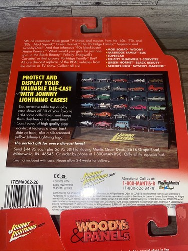 Lot Of 3 Johnny Lightning Woodys & Panels The Mod Squad ‘50 Mercury Woody Wagon - Picture 6 of 7