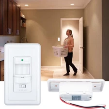 Interruptor de luz con sensor de movimiento de ocupación por infrarrojos PIR