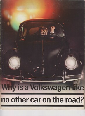 VW Prospekt  1200 Käfer Beetle Why is a Volkswagen like no other car on the road