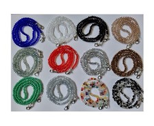 Glasses Chain Lanyard Sunglasses Spectacles Crystal Glass Bead  Free Connectors