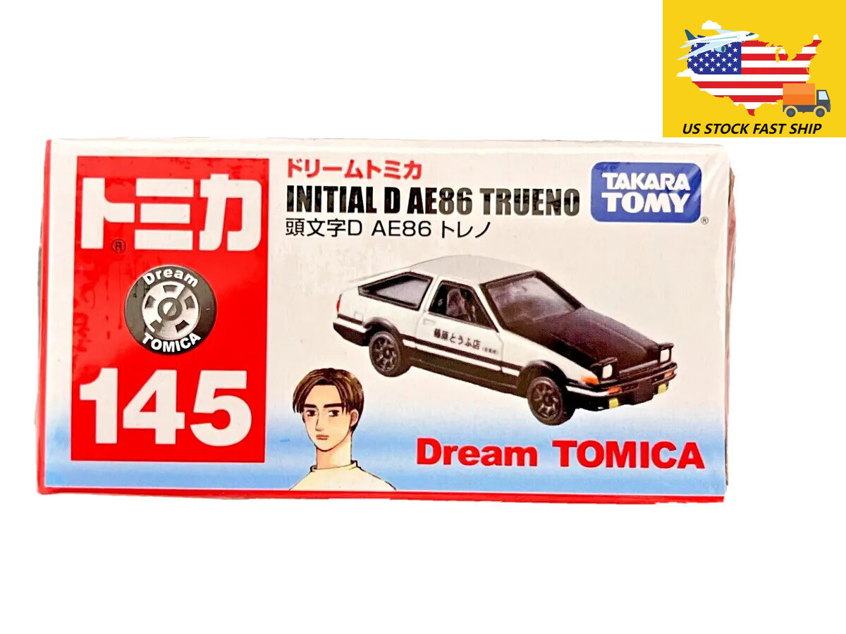 NEW 1:64 Initial D AE86 Diecast Car Takara Tomy Dream Tomica