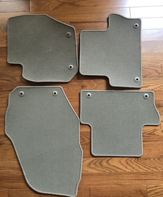 Genuine Volvo Xc60 Mocca Brown Carpet Floor Mats OEM 39800561 Complete