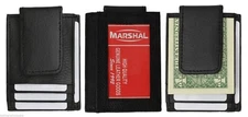 Mens Leather Wallet Money Clip Credit Card ID Holder Front Pocket Slim Thin NEW