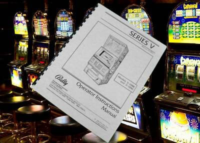 Bally Series V Models V 10 V 1090 Slot Machine Operators Manual 19 Ebay