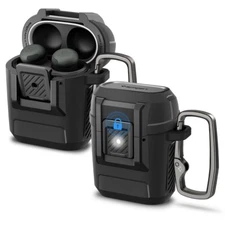 For Pixel Buds Pro 2 | Spigen Lock Fit Secure Locking Clip with Carabiner