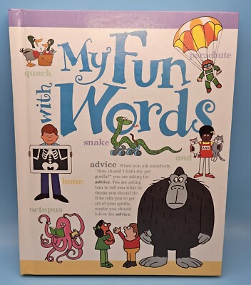 My Fun with Words Dictionary by James Ertel Books A-K and L-Z